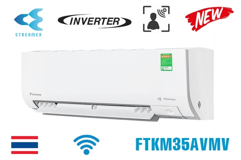 Điều hòa Daikin Inverter 1 chiều 12000 BTU FTKM35AVMV Hàng Thái Mới 2026