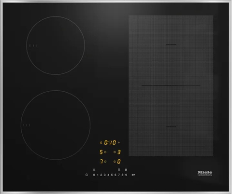 Bếp từ Miele KM 7464 FR Flexzone 60cm viền kim loại