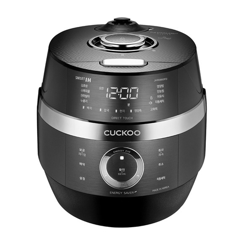 Nồi cơm điện cao tần áp suất Cuckoo Công nghệ IH 2 Atmosphere 1.08 lít CRP-JHR0660FD Xuất xứ Hàn Quốc, Màu Xám Đậm