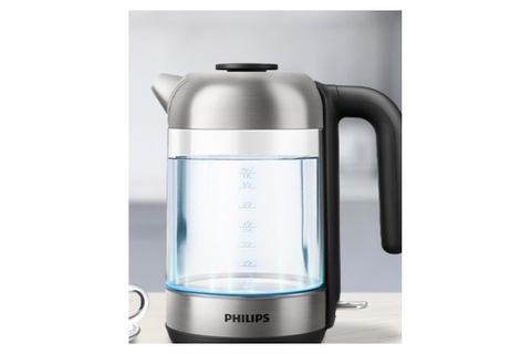 Bình đun siêu tốc Philips Ruột thủy tinh chịu nhiệt 1.7 lít HD9339/80