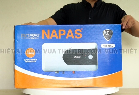 Bình nóng lạnh Rossi Napas 20 lít Ngang RNA-20SL