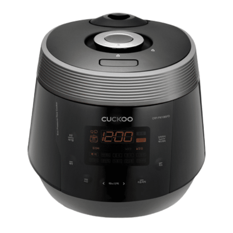 Nồi cơm điện tử áp suất Cuckoo Lòng nồi kim cương X-Wall Black 1.8 lít CRP-PWV1008F, Màu Đen Bạc