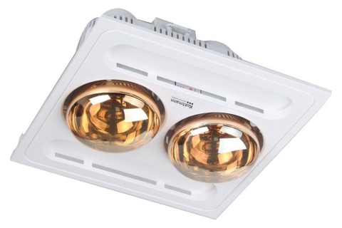 Đèn sưởi nhà tắm 2 bóng Kottmann âm trần 550W K9S