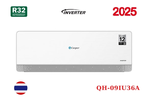 Điều hòa Casper 2 chiều Inverter 9000 BTU QH-09IU36A Mới 2025