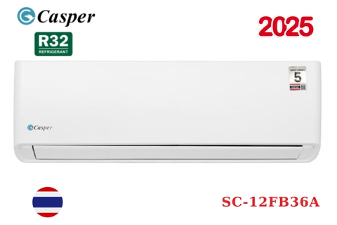 Điều hòa Casper 1 chiều 12000 BTU SC-12FB36A Mới 2025
