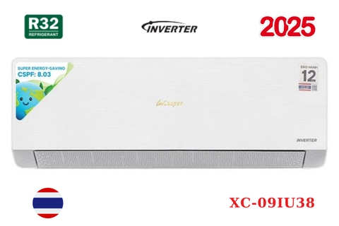 Điều hòa Casper 1 chiều Inverter 9000 BTU XC-09IU38 Mới 2025