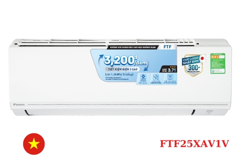 Điều hòa Daikin 1 chiều 9000 BTU FTF25XAV1V