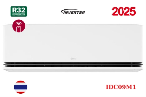 Điều hòa LG 1 chiều 9000 BTU Inverter IDC09M1 Mới 2025