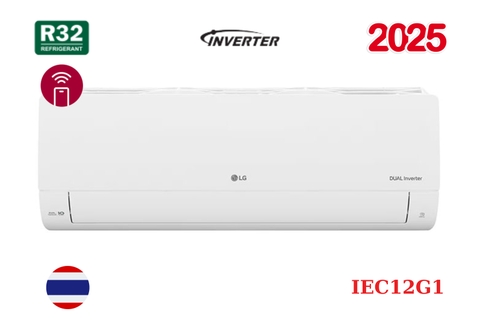 Điều hòa LG 1 chiều 12000 BTU Inverter IEC12G1 Mới 2025