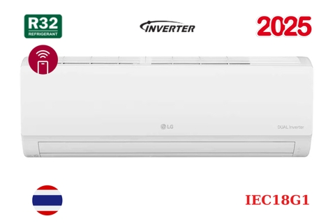 Điều hòa LG 1 chiều 18000 BTU Inverter IEC18G1 Mới 2025