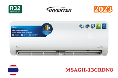 Điều hòa Midea Inverter 12000 BTU MSAGII-13CRDN8