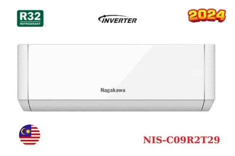 Điều hòa Nagakawa 1 chiều Inverter 9000 BTU NIS-C09R2T29