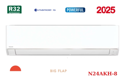 Điều hòa Panasonic 1 chiều 24000 BTU N24AKH-8 Mới 2025