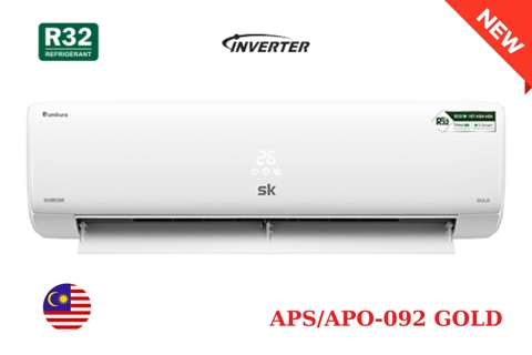 Điều hòa Sumikura 1 chiều Inverter 9000 BTU APS/APO-092 GOLD