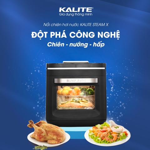 Nồi Chiên Hơi Nước Kalite Steam X 15L