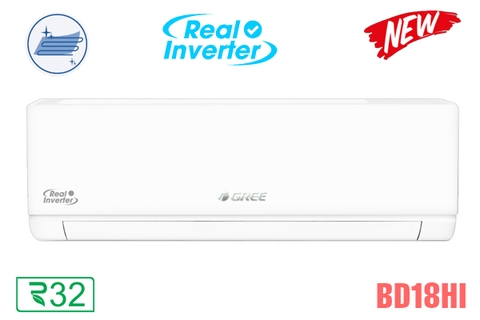 Điều hòa Gree 18000BTU 2 chiều Inverter BD18HI Mới 2026