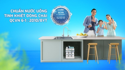 Máy lọc nước RO Karofi 10 lõi KAQ-U50K