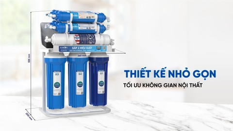 Máy lọc nước RO Karofi 10 lõi KHY-TN100 âm tủ