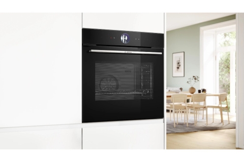 Lò nướng kèm hấp âm tủ Bosch HSG7361B1 Serie 8