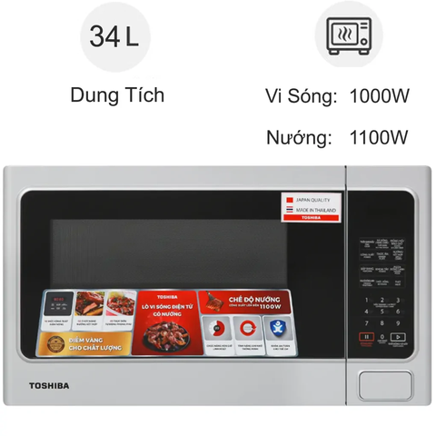 Lò vi sóng có nướng Toshiba ER-SGS34(S1)VN 34 lít