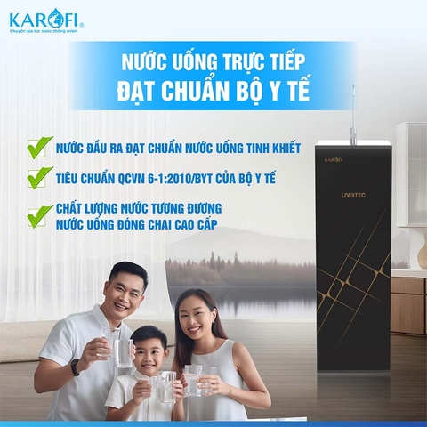 Máy lọc nước RO Karofi 10 lõi LVT-606S