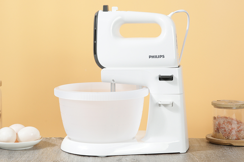 Máy đánh trứng để bàn Philips Series 5000 450W 3 lít HR3745/00