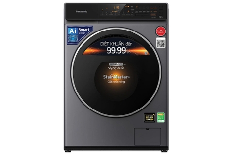 Máy giặt sấy Panasonic Inverter 10/2 kg NA-V10FC1LVT