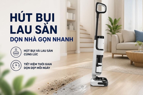 Máy hút bụi lau nhà Tineco Floor One S6 Stretch Max