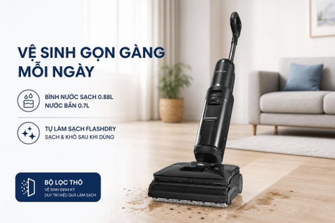 Máy hút bụi lau sàn Tineco Floor One i7 Steam