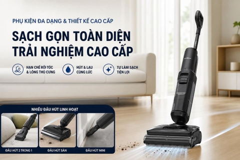 Máy hút bụi lau sàn Tineco Floor One Switch S7 Steam