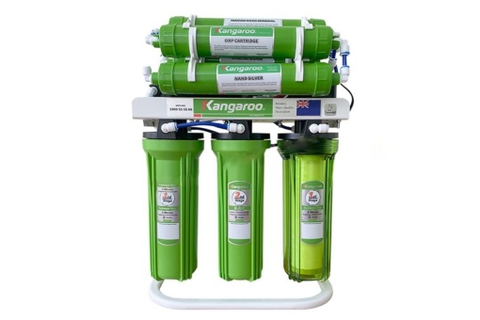 Máy lọc nước Kangaroo 9 lõi không vỏ tủ chân quỳ KGRP99