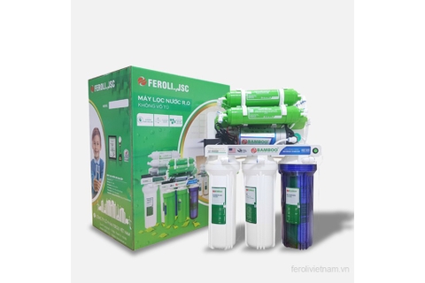 Máy lọc nước RO Bamboo 9 cấp lọc không vỏ tủ BB39.21T