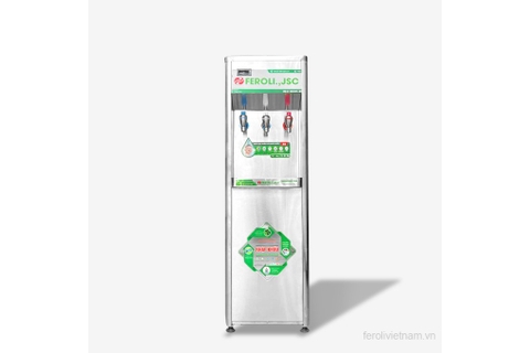 Máy lọc nước RO Feroli.,JSC vỏ inox 3 chế độ nóng - lạnh - nguội