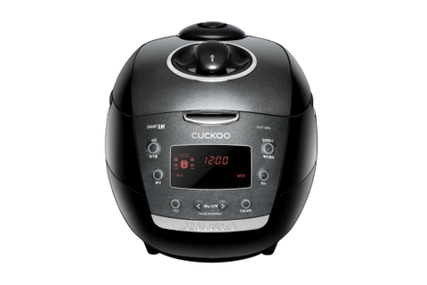 Nồi cơm điện cao tần áp suất Cuckoo Công nghệ IH Áp suất kép 1.8 lít CRP-HUF10BS Xuất xứ Hàn Quốc, Màu Đen