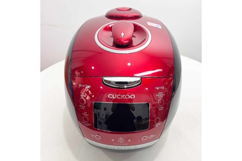 Nồi cơm điện cao tần áp suất Cuckoo Lòng nồi X-Wall Black 1.8 lít CRP-HUS1000F Xuất xứ Hàn Quốc, Màu Đỏ