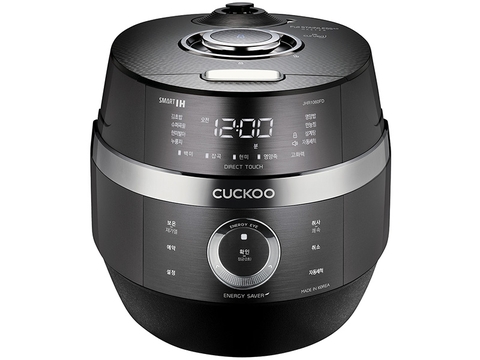 Nồi cơm điện cao tần áp suất Cuckoo Công nghệ IH 2 Atmosphere 1.8 lít CRP-JHR1060FD Xuất xứ Hàn Quốc, Màu Xám