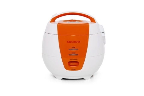 Nồi cơm điện cơ Cuckoo Gia nhiệt 4 chiều 1.08 lít CR-0661 Xuất xứ Hàn Quốc, Màu Cam/Xanh