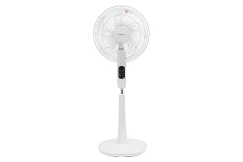 Quạt đứng Hitachi 5 cánh điều khiển từ xa 40cm LF-A6RCWM – Màu Trắng