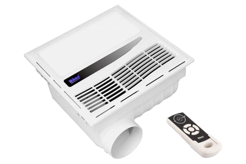 Quạt sưởi âm trần Hans kèm thông gió điều khiển từ xa 2030W HAR