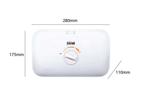Máy nước nóng trực tiếp Ferroli chống giật RITA FS-4.5TE
