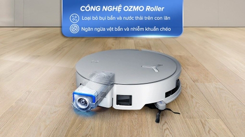 Robot hút bụi lau nhà Ecovacs Deebot X8 PRO OMNI - Trắng