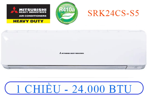 Điều hòa Mitsubishi 1 chiều 24000 BTU SRK/SRC24CS-S5
