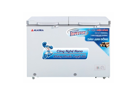 Tủ đông Alaska 2 ngăn Inverter 312 lít BCD-5068CI