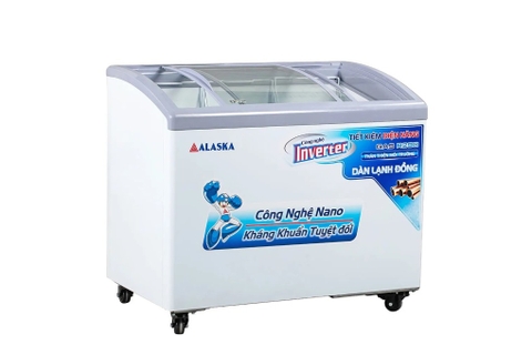 Tủ đông bày hàng Alaska Inverter 210 lít KC-210CI