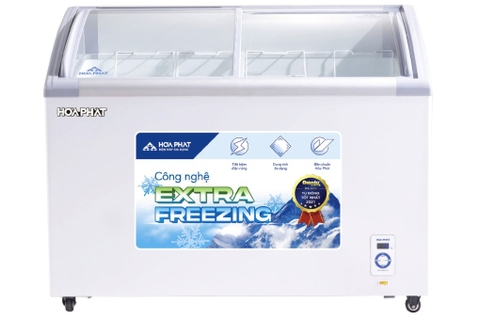 Tủ đông bày hàng Hòa Phát 1 ngăn 2 cánh HSF AD6280.C1
