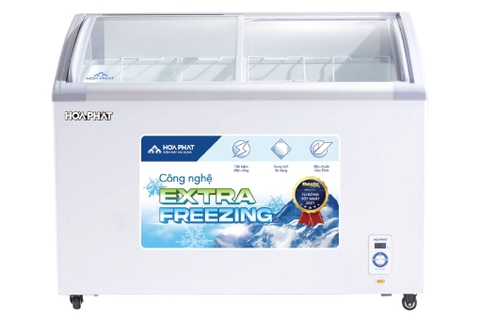 Tủ đông bày hàng Hòa Phát 1 ngăn 2 cánh HSF AD6451.C1