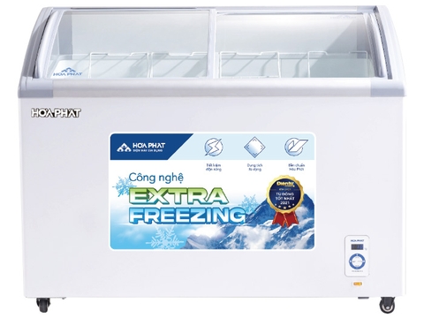 Tủ đông bày hàng Hòa Phát 1 ngăn 2 cánh HSF AD6357.C1