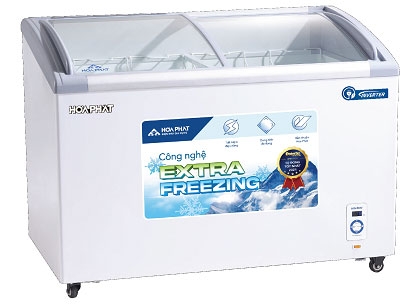 Tủ đông bày hàng Hòa Phát Inverter 357 lít HSF-AD8357.C1