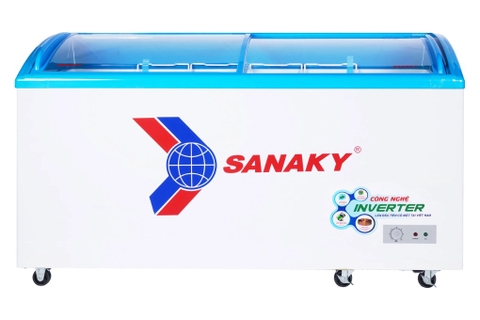Tủ đông kính lùa Sanaky Inverter 437 lít VH-6899K3