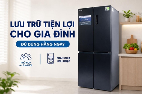 Tủ Lạnh Funiki Inverter 503 Lít Multi Door HR-M8503TB